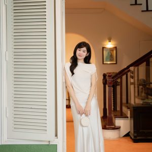 Chân váy dáng đuôi cá nhẹ